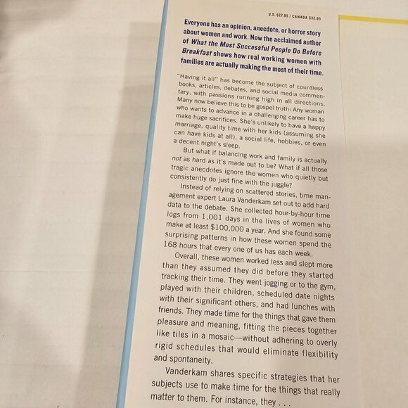 I Know How She Does It By Laura Vanderkam, Hardcover, Pre-owned - Picture 3 of 6